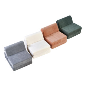 magisofa folding sofa ss 1203 – modular sofa bed with high density foam, corduroy fabric, space saving design