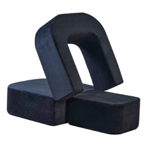 magisofa ss 1206 modular sofa with ottoman – high density foam, corduroy fabric, space saving design for small spaces