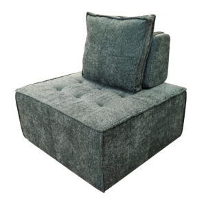 magisofa ss 1208 modular sofa with ottoman – comfortable high density foam sofa with corduroy fabric, stylish for small spaces