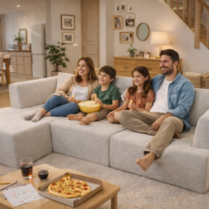 magisofa ss 1211 modular l shape corner sectional sofa | soft touch fabric couch with removable cushions for living room