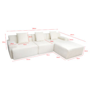 magisofa ss1214 | modern modular fabric floor sofa oem odm manufacturer | high density foam minimalist sectional couch bulk wholesale supplier for hotel and apartment projects