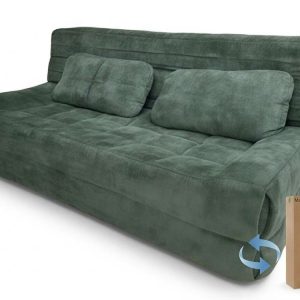 MagiSofa LS1006 | Waffle Textured Convertible Floor Sofa Bed | Direct Factory Source Bespoke Solutions | White Label Production Lead Supplier | Compressed Roll Packing