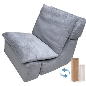 MagiSofa LS1019 Foldable Sofa Chair Wholesale Polymer Compressible Sponge Vacuum Roll Packing Manufacturer