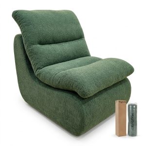 MagiSofa SS-1212 Adjustable Lounge Chair – High-Density Foam, Corduroy Fabric, Relaxation Chair for Living Room