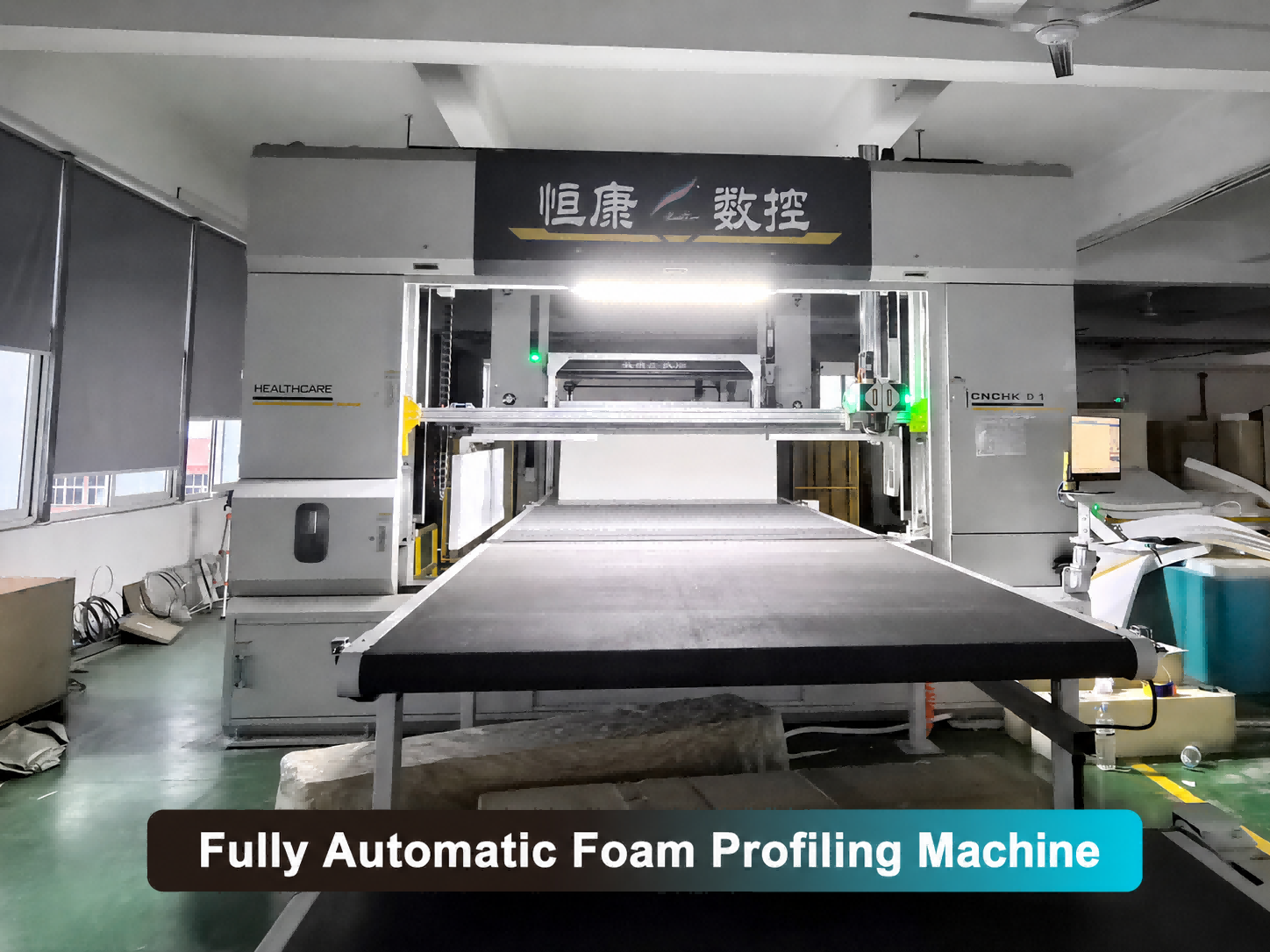 Foam profiling machine