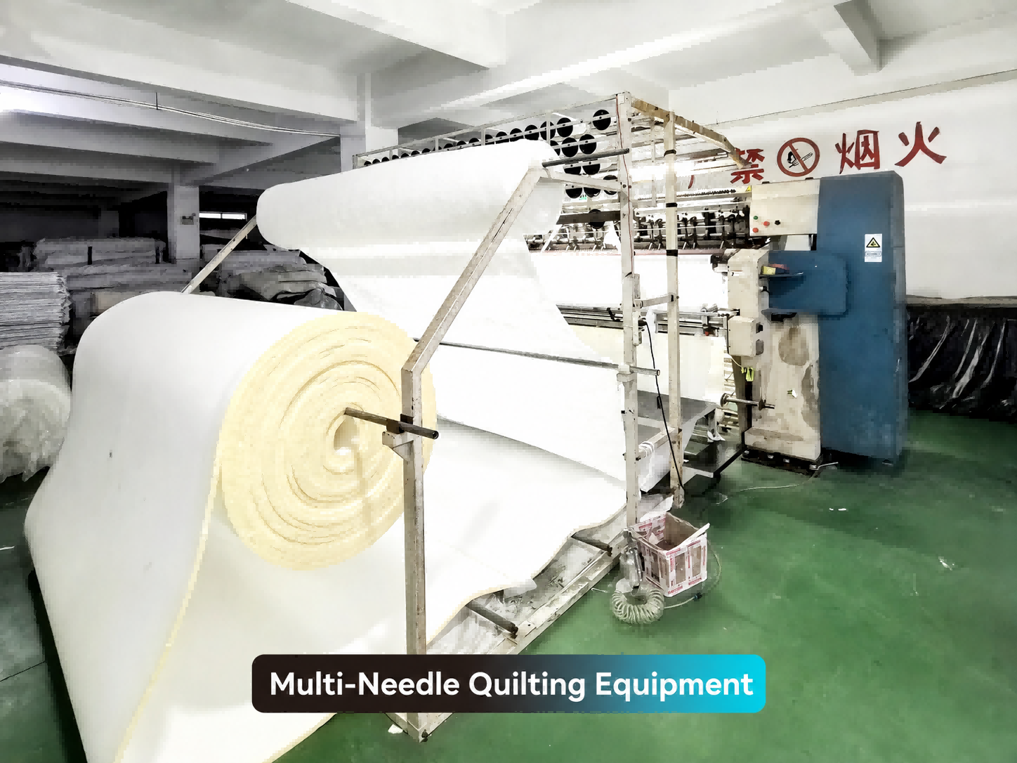 Multi-needle quilting equipment