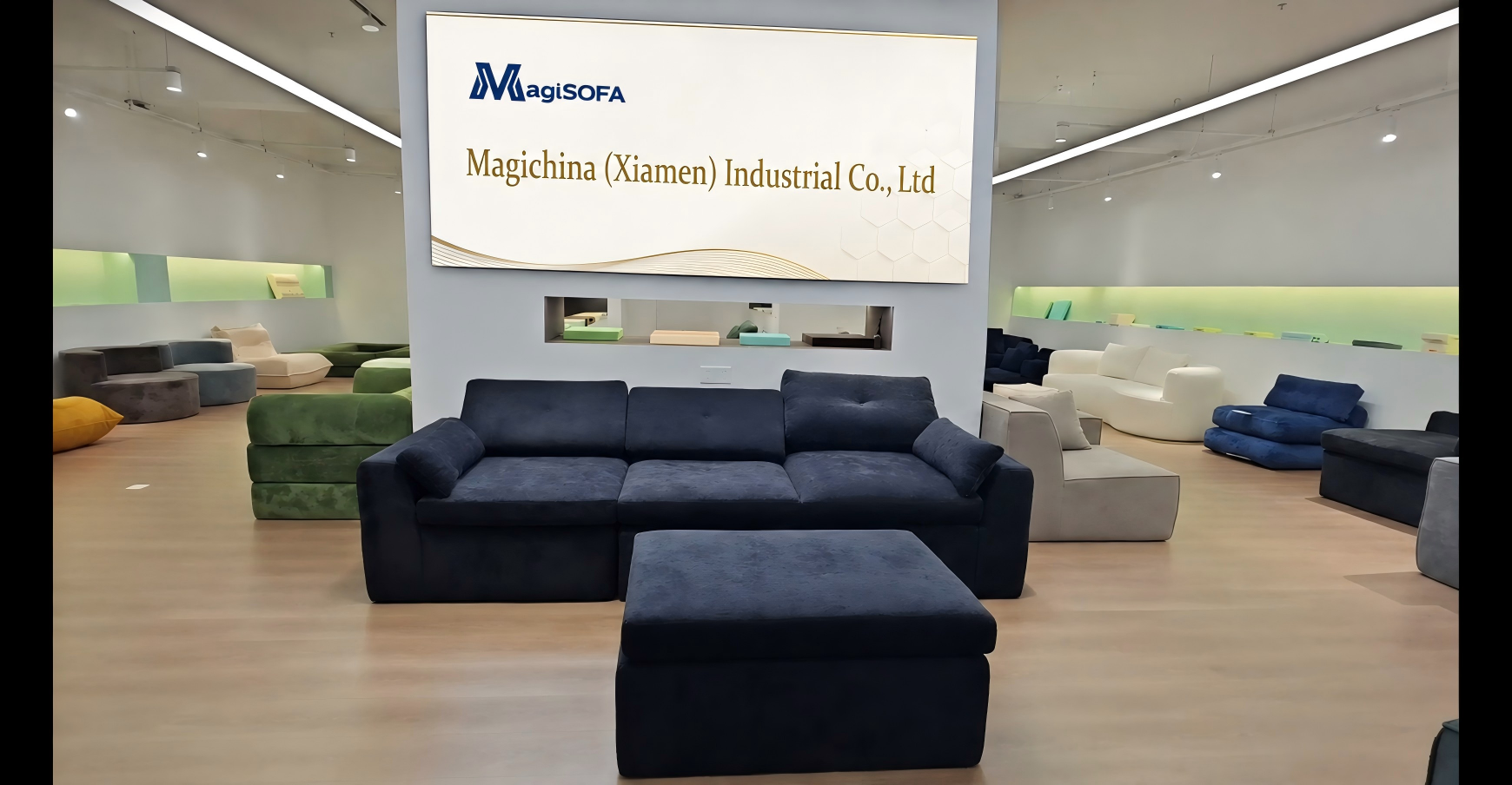 MagiSofa showroom and factory tour