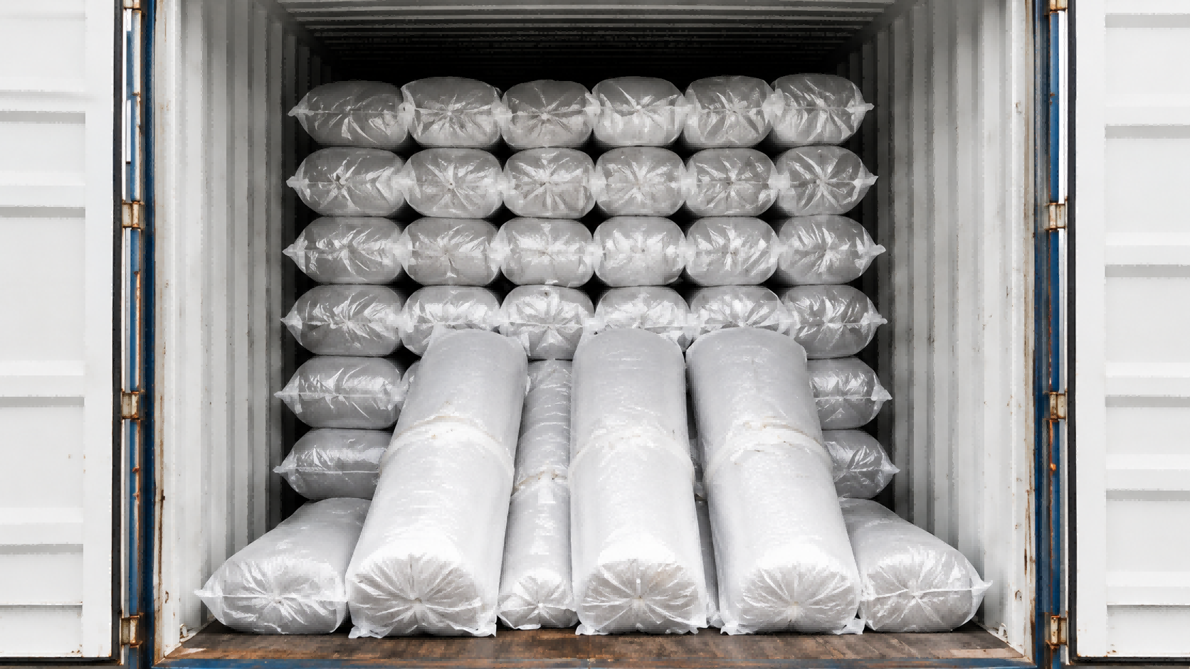 Bulk bag packing container