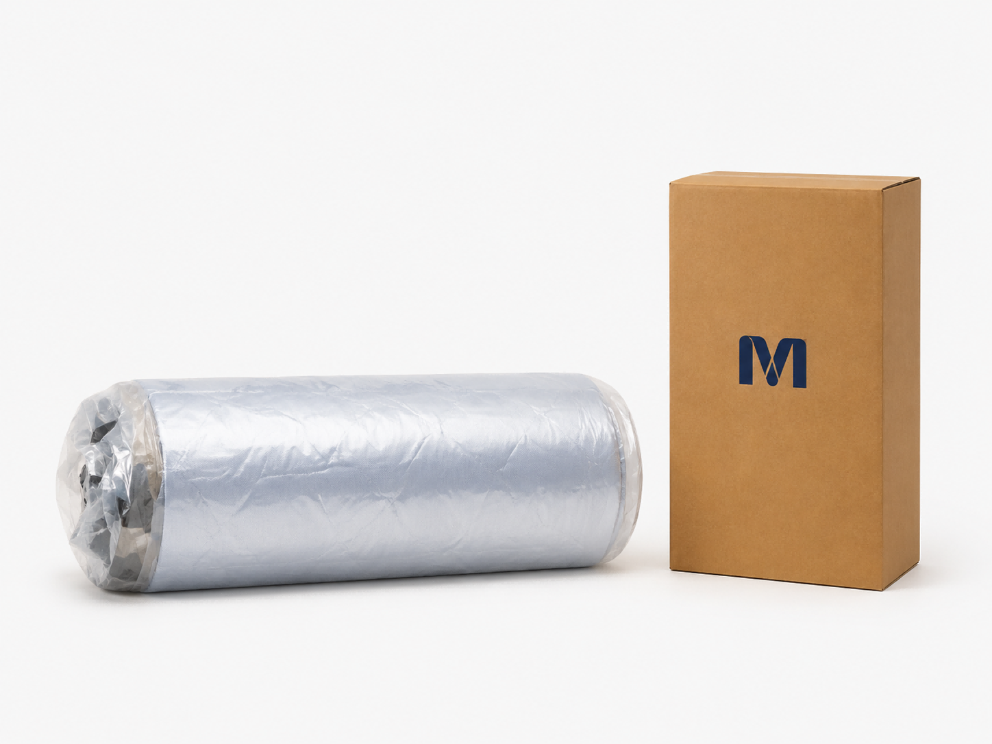 Compressed sofa packing